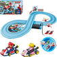 Carrera First Mario Kart - Slot Car Race Track With Spinners - Includes 2 Cars: Mario And Peach - Battery-Powered Beginner Racing Set For Kids Ages 3 Years And Up
