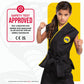 Disguise Cobra Kai Costume For Kids, Official Cobra Kai Costume Kids Gi With Black Belt, Child Size Large (10-12)