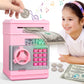 Kids Piggy Bank For Girls - Toys For 5 6 7 8 9 10 Year Old Girl Birthday Gifts - Electronic Piggy Bank Atm Machine Money Safe For Kids Toys Age 6-8-10
