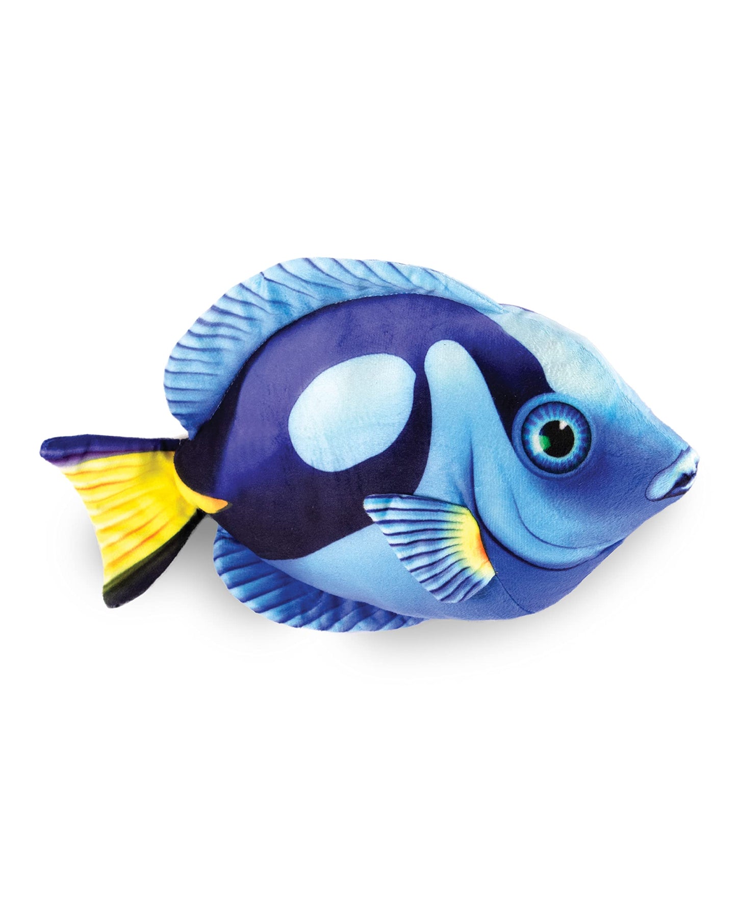 Real Planet Sea Life Plush - Soft Stuffed Animal Gift For Kids All Ages, Sea Ocean Fishing Plushie, Fun Christmas Birthday Gifts (Blue Tang, 9') (9' Long)