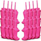 Hoolerry 24 Pcs Cowboy Boot Party Plastic Cups With Straws And Lids 10 Ounces Plastic Cowboy Cups For Western Themed Party Suppl
