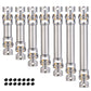 RC-Hub 1Pcs RC Driveshafts Metal Drive Shaft 45-50/47-57/55-67/60-80mm for 1:14 Tamiya Trailer Tractor Truck RC Crawler Car (75-