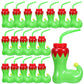 Hoolerry 24 Pack Christmas Elf Boot Cups with Lids and Straws Bulk 10 OZ Santa Elf Boot Plastic Cups for Kids Novelty Party Supp