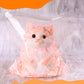 Big Taba Cat, Handmade Large Cat Taba Squishy Toys, Stress Relief, Funny, Cute Soft Cat Squishy Stress Toy Gifts (Large Pink Cat