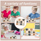 Toyhdayo Toddlers Shape Silicone Puzzle Montessori Learning Shape Toy Board For Baby & Toddler Puzzles Toys Toddler Gifts