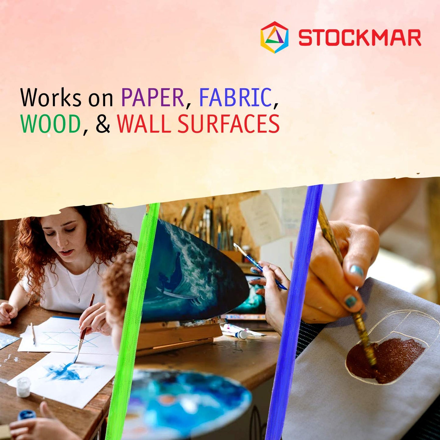 Stockmar Circle Color Watercolor Paint: Red, 20ml