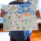 Camping Stickers + Coloring Book (500+ Animal Stickers for Kids & 12 Coloring Pages)- Side by Side Sticker Activity Book - Fun S