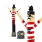 LookOurWay Air Dancers Inflatable Tube Man Set - 7ft Tall Wacky Waving Inflatable Dancing Tube Guy with Weather Resistant Blower - Character Themed - Pirate