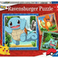 Ravensburger Classic Pokemon Jigsaw Puzzles for Kids Age 5 Years Up - 3X 49 Pieces