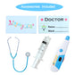 Lingway Toys Kids Role Play Doctor Costume Jacket with Accessories (4-6 years)
