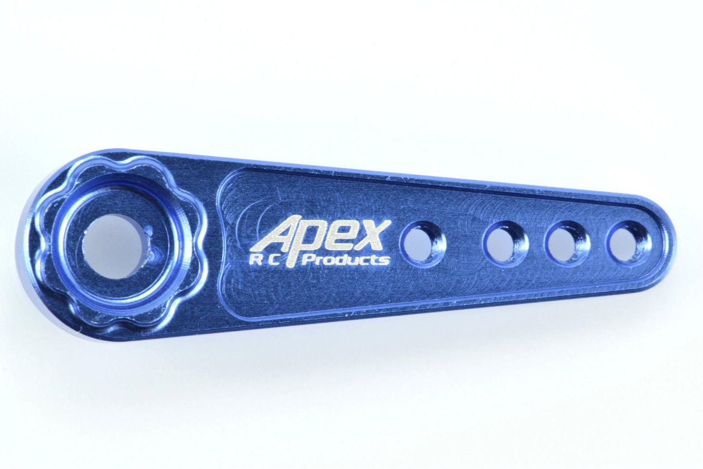 Apex RC Products Blue 25T for Futaba/Savox Aluminum Servo Horn - 3 Pack #8027