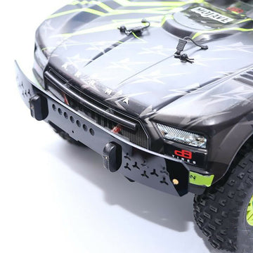 XHSESA 1/7 Scale RC Car Front Bumper Set Bracket Protective Bar Part for ARRMA Mojave RC Car Upgrade