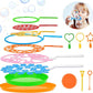 B bangcool Bubble Wands Set - Big Bubbles Maker with Tray for Outdoor Play & Parties, Fun for All Ages, Plastic