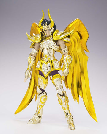 Tamashii Nations Saint Seiya Capricorn Shura God Cloth Saint Cloth Myth Action Figure, 8'