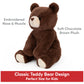 GUND Finley Teddy Bear, Premium Stuffed Animal, 13" Chocolate Brown, Polyester, Model 6055962