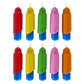 10 Multi-Color Aqua Brushes, Paint With Water Brush Set, Replacement Water Doodle Wow Pens By Kanga Toys For Drawing Books Or Ma