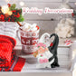 Zonling Wedding Gnomes - Romantic Anniversary Gifts for Couples, White Resin Decorations, Model VD-GD-VG2W