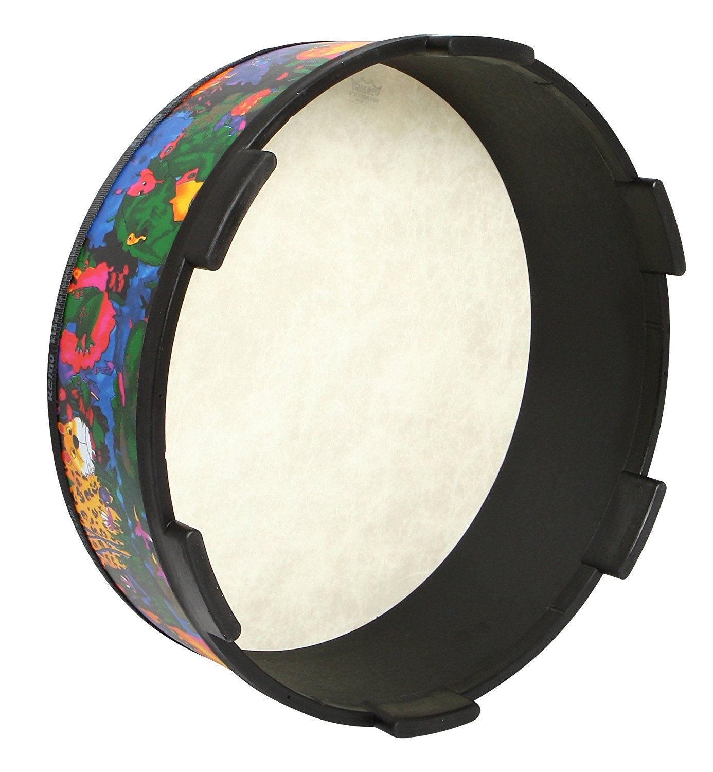Remo KD-5822-01 Kids Percussion Gathering Drum - Fabric Rain Forest  22