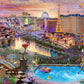 Vermont Christmas Company Las Vegas Twilight Jigsaw Puzzle 1000 Piece