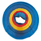 Pacific Play Tents Kids Find Me Multi Color 6 Foot Crawl Tunnel - Red, Yellow & Blue, 6L x 19T