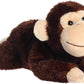 Aurora® Adorable Flopsie™ Chimp Stuffed Animal - Playful Ease - Timeless Companions - Brown 12 Inches