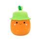 Squishmallows Original 8In Caroleena The Orange Carrot With Bucket Hat - Official Jazwares Plush (Little)