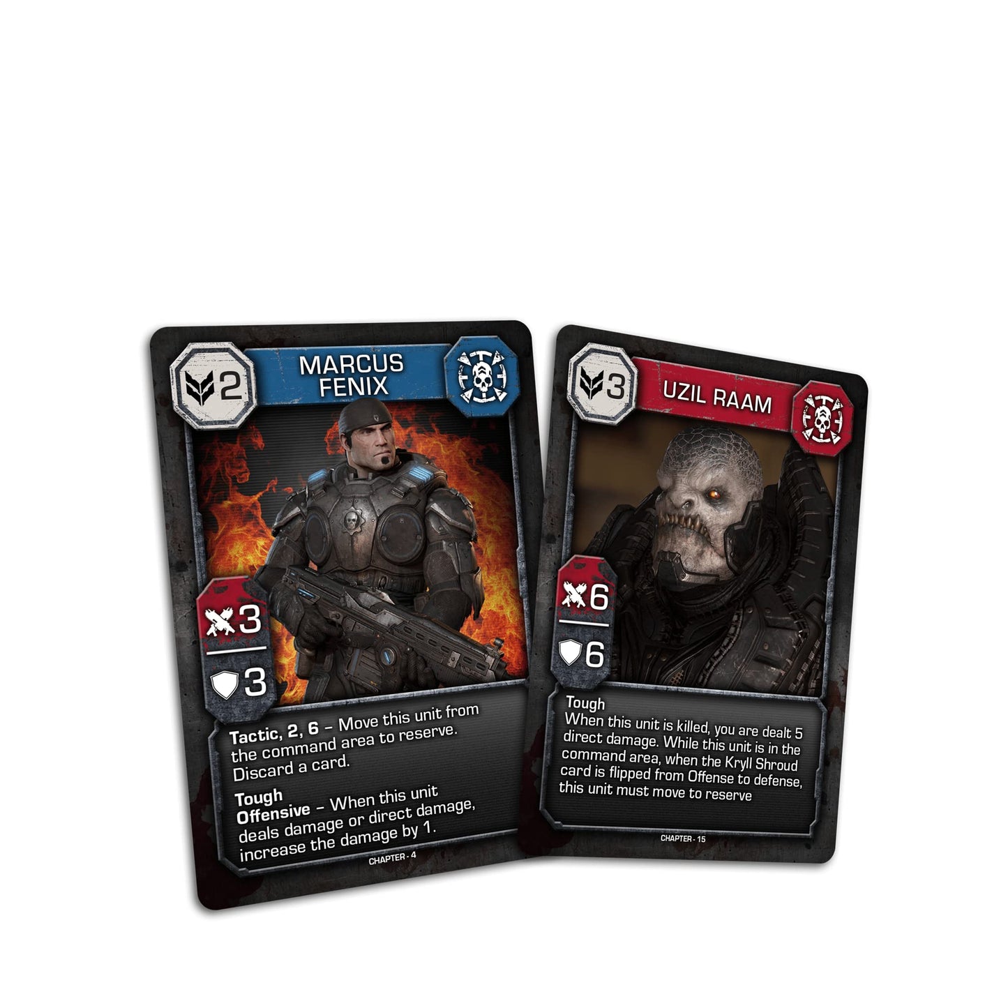 Steamforged Games Gears Of War The Card Game: Core Game - 2 Players, 30-60 Minutes Of Gameplay (English Version)