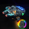 Brickbling Led Light Compatible With Lego 75375 Millennium Falcon 25Th Anniversary Buildable Starship, Remote Control Version Lighting-No Model