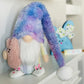 Madanar Easter Pajama Gnome Plush Holding Peep Bunny Swedish Decor For Tiered Tray Shelf Table Decorations (Easter)