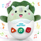 Wowohage Baby Dinosaur Toys 0-3-6-12 Months, Musical Infant Toys With Light & Sounds, Soft Plush Stuffed Animal, Newborn Boys Gi