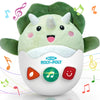 Wowohage Baby Dinosaur Toys 0-3-6-12 Months, Musical Infant Toys With Light & Sounds, Soft Plush Stuffed Animal, Newborn Boys Gi