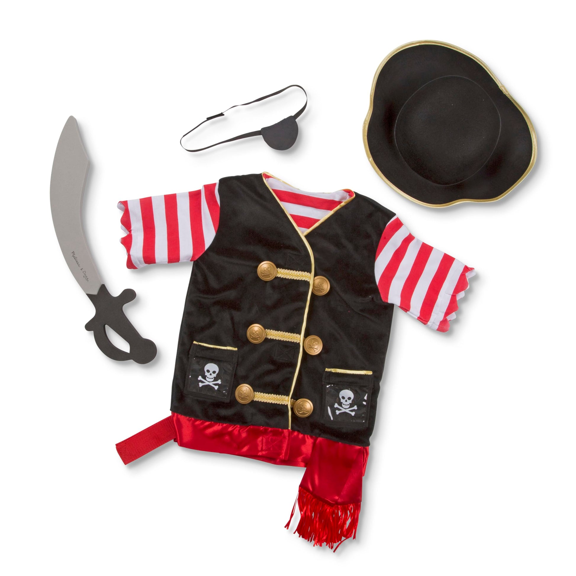 Melissa & Doug Pirate Role Play Set (FFP)  Multicolor  Toddler
