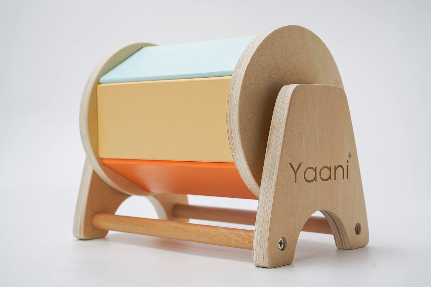 YAANI Montessori Spinning Drum  Baby Toys 6-12 Months  Montessori Toys for 1 Year Old  Sensory Toys  Toddler Toys  Baby Boy Gifts  Toys for Girls  Baby Girl  Toys for 2 Year Old  Montessori Toys