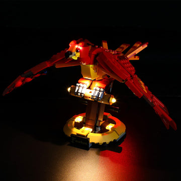 Lightailing Light Set For Dumbledores Phoenix Building Blocks Model - Led Light Kit Compatible With Lego 76394 - Not Include The