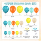 FunHot Here Comes The Son Balloon Arch Kit - Blue, Yellow, Orange Latex Balloons, Model B188-29E, Perfect for Boy Birthday & Baby Shower Decorations