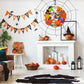 Winlyn 12 Sets Halloween Wreath Decorations Foam Halloween Wreath Signs Craft Kits Pumpkins Jack-O`-Lantern Owl Ghost Witch Bats Monster Stickers For Kids Art Gift Favors Trick-Or-Treaters Front Door