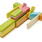 24 Piece Tegu Magnetic Wooden Block Set, Tints, 1-99 Years Old