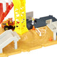 Mattel Matchbox Action Drivers Construction Playset with Moving Crane, Large Plastic Toy, Includes Bulldozer for Kids 3+