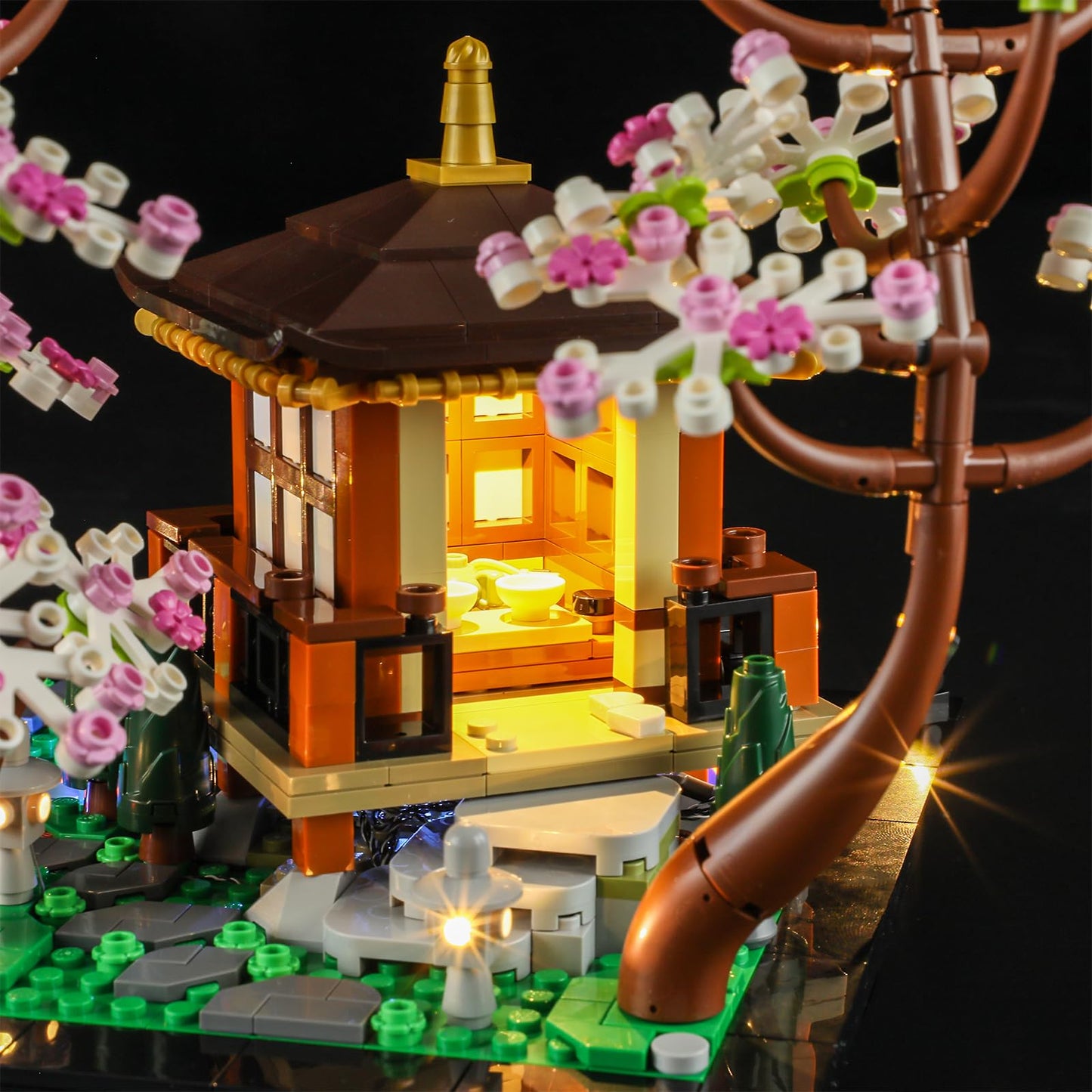 Briksmax Led Lighting Kit For Lego-10315 Tranquil Garden - Compatible With Lego Icons Japanese Zen Gardens Building Set- Not Inc