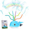 Dacono Dolphin Water Sprinkler Toy For Kids - Outdoor Summer Sprinkler With Wiggling Tubes, Ideal For Garden And Lawn - Perfect