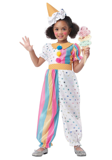 California Costumes Toddler Sweet Treats Clown 5/6