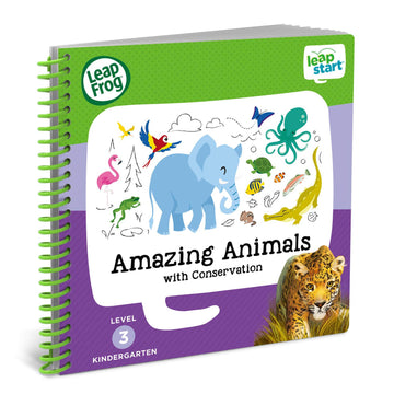 LeapFrog LeapStart Kindergarten Activity Book: Amazing Animals and Conservation