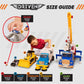 Driven by Battat - 57Pcs Construction Toy Playset - Including 6 Mini Cars(Crane Truck,Dump Truck,Cement Truck,Bulldozer,Steamrol