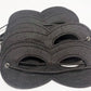 15pcs Halloween Masks Felt Eye Masks Black Halloween Half Mask Felt Dress Up Masks Costume Masks with Adjustable Elastic Rope fo