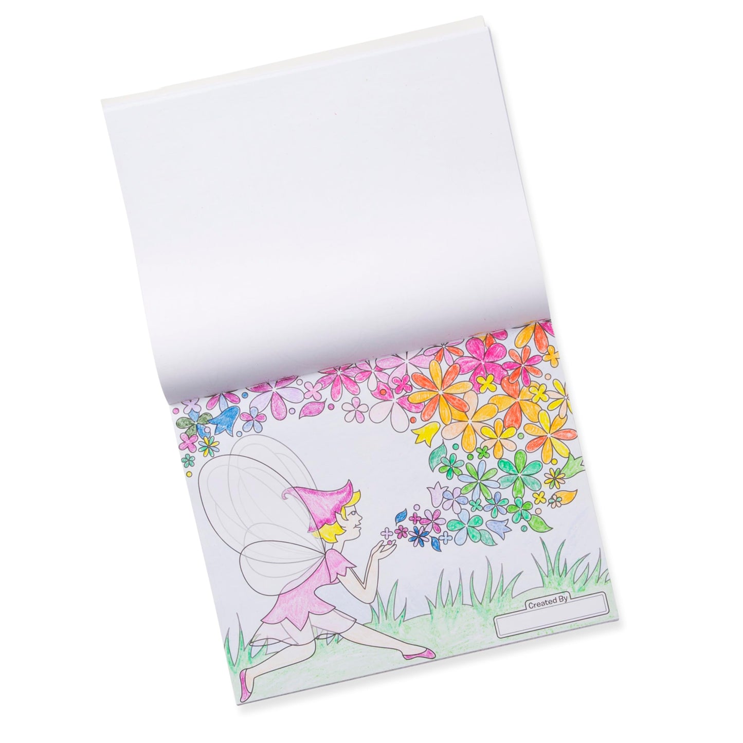 Melissa & Doug Jumbo 50-Page Kids' Coloring Pad - Princess & Fairy, Paper, 3 Years and Up, Model 4263, Fairy Jumbo Coloring Pad