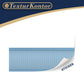 3 Sheets Self-Adhesive Wall Cladding for Dollhouse 1:12 Scale (Wood Paneled Wall (Light Blue))