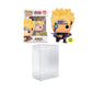 Funko Pop! Animation: Boruto - Naruto Next Generations Boruto With Marks Glow-In-The-Dark Entertainment Earth Exclusive Bundled