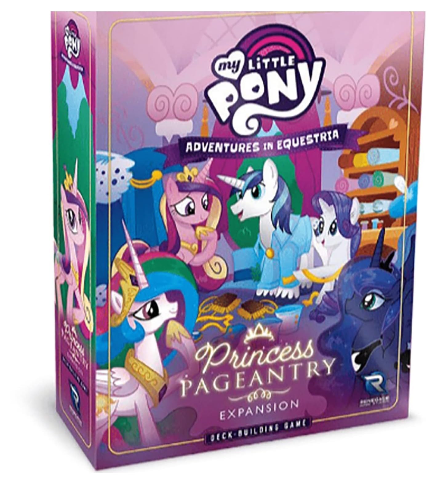Renegade Game Studios My Little Pony: Adventures in Equestria Deck-Building Game - Princess Pageantry Expansion - Ages 14+  1-4 Players  45-90 Min