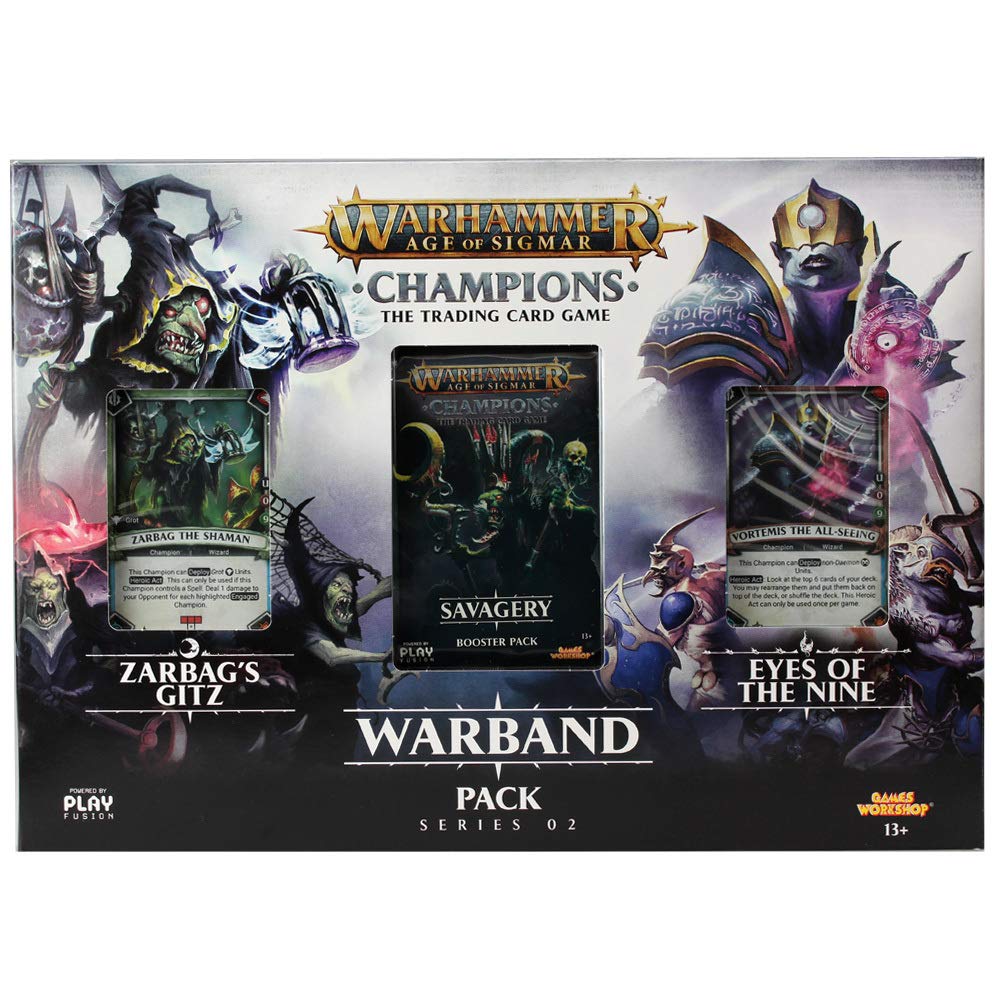 Playfusion Age Of Sigmar Champions Warhammer Warband Collectors Pack Series 2