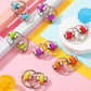 Skylety 100 Pcs Bike Fidget Chain Toy Bulk Chain Key Ring Fidget Flippy Toys for ADHD Stress Relief Finger Toys Flippy Key for A